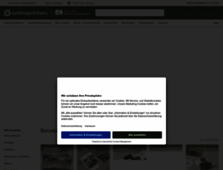 onlineprinters.de screenshot