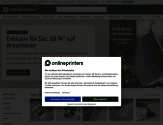 onlineprinters.lu screenshot