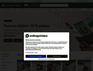 onlineprinters.nl screenshot