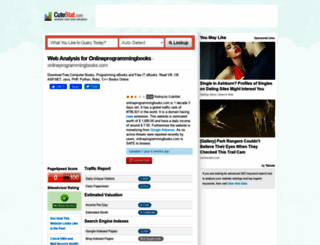onlineprogrammingbooks.com.cutestat.com screenshot
