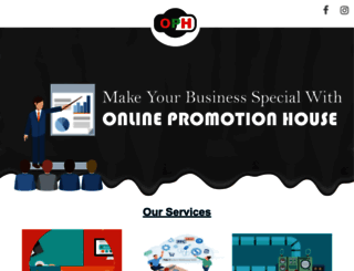 onlinepromotionhouse.com screenshot