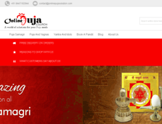 onlinepujasolution.com screenshot