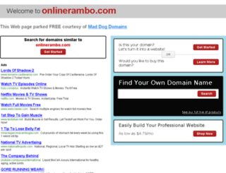 onlinerambo.com screenshot