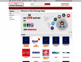 onlinerechargecard.com screenshot