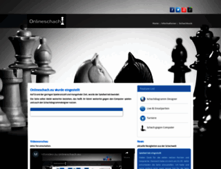 onlineschach.eu screenshot