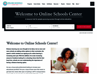 onlineschoolscenter.com screenshot