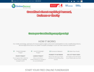 onlinesensor.com screenshot