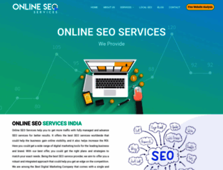 onlineseoservices.in screenshot