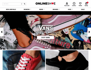onlineshoe.co.uk screenshot
