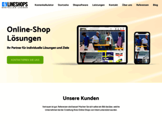 onlineshop-erstellen-lassen.de screenshot