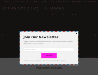 onlineshoppingforbooks.com screenshot