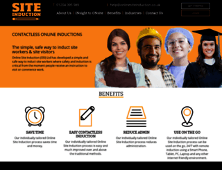 onlinesiteinduction.co.uk screenshot