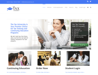 onlinetaxuniversity.com screenshot