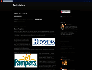 onlinetoiletries.blogspot.com screenshot