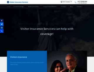 onlinetravelinsurancequote.com screenshot