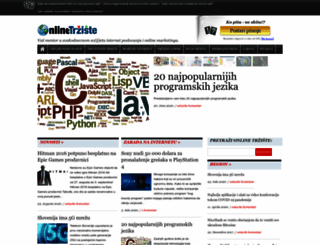 onlinetrziste.com screenshot