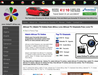onlinetv-africa.com screenshot