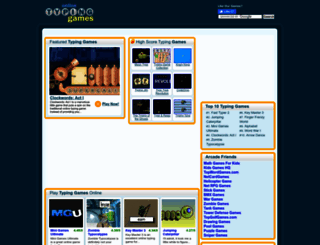 onlinetypinggames.org screenshot