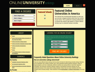 onlineuniversityrankings.org screenshot