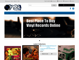 onlinevinylshop.com screenshot
