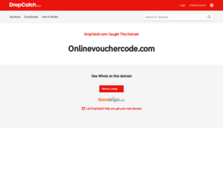 onlinevouchercode.com screenshot