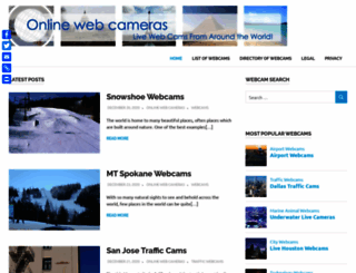 onlinewebcameras.com screenshot