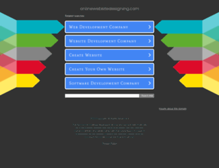 onlinewebsitedesigning.com screenshot