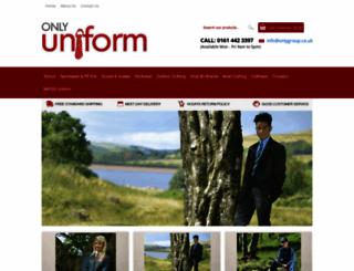 only-uniforms.co.uk screenshot