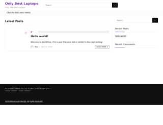 onlybestlaptops.com screenshot