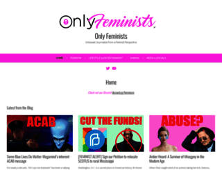 onlyfeminists.com screenshot