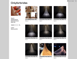 onlyforbrides.storenvy.com screenshot