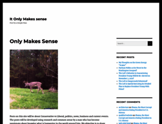 onlymakessense.com screenshot