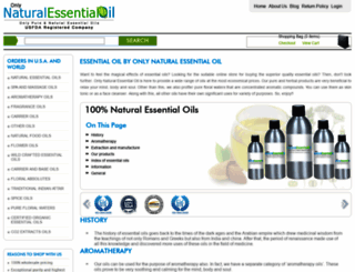 onlynaturalessentialoil.com screenshot