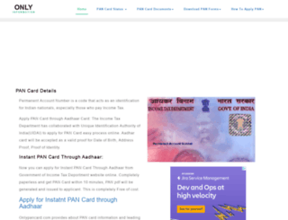 onlypancard.com screenshot