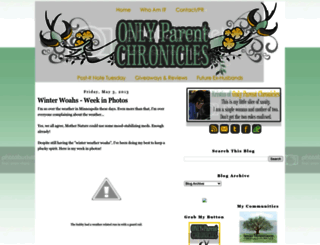onlyparentchronicles.com screenshot