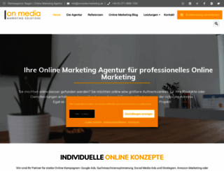 onmedia-marketing.de screenshot