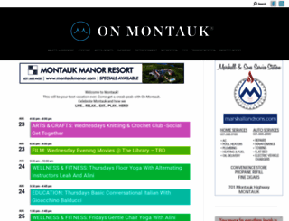 onmontauk.com screenshot
