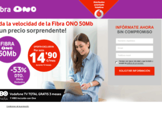 ono-fibra.es screenshot
