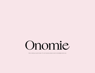 onomie.com screenshot