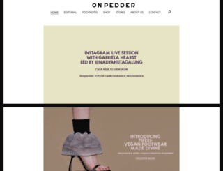 onpedder.com screenshot