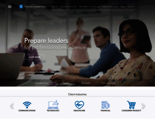 onpoint-leadership.com screenshot