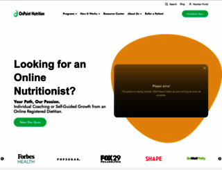 onpoint-nutrition.com screenshot