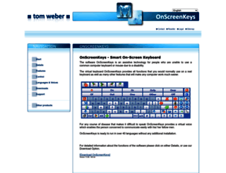 onscreenkeys.com screenshot