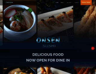 onsensushi.com screenshot