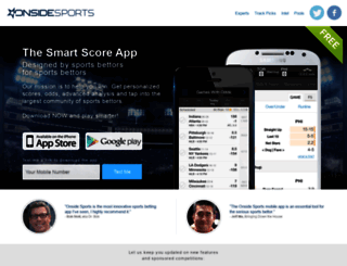 onsidesports.com screenshot