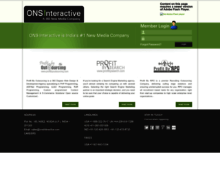onsinteractive.com screenshot