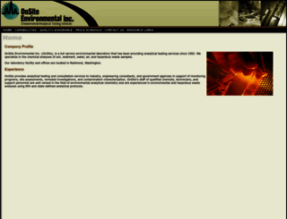 onsite-env.com screenshot