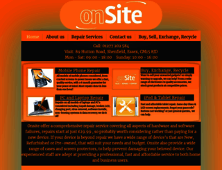 onsiterecycle.com screenshot