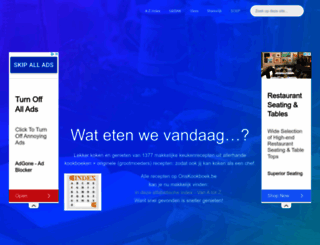 onskookboek.be screenshot