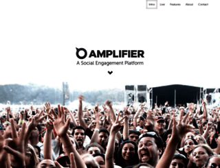 onstage.amplifiertv.com screenshot